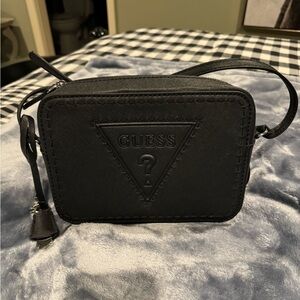 Leather guess purse